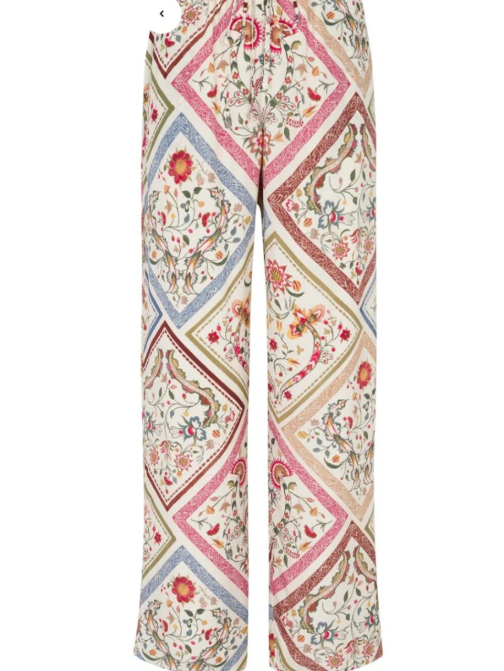NWT Rebecca Taylor Irie Silky Set Top + Pant M | Floral Silk Blend | $690 MSRP - Picture 3 of 11